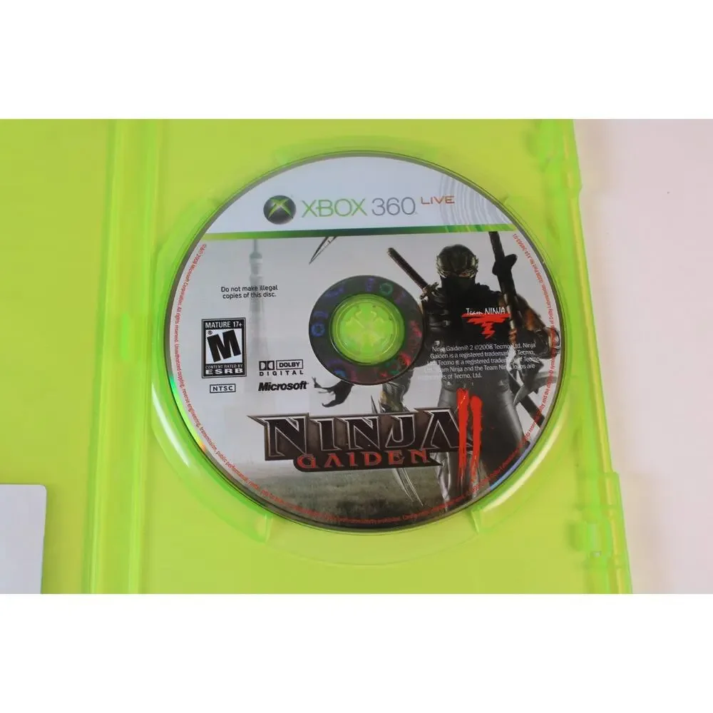 Ninja Gaiden 2 (Microsoft Xbox 360) Authentic, Tested/works